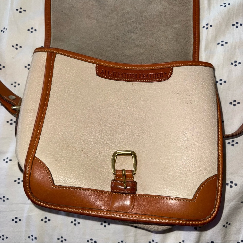 Vintage Dooney & Bourke Surrey crossbody bag All-Weather Leather - Picture 2 of 8